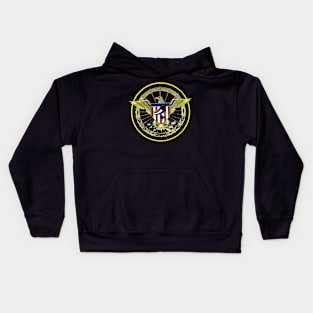 Black Panther Art - NASA Space Badge 114 Kids Hoodie